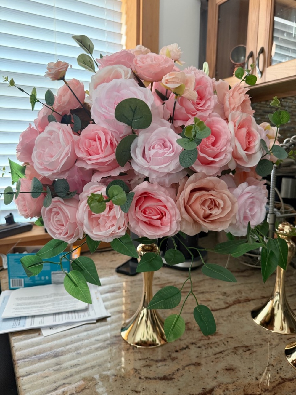 Elegant Pink Rose Arrangement by